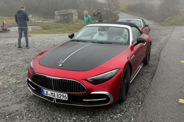 Mercedes‑Maybach SL 680 Monogram Series lộ diện trên đường chạy thử nghiệm, sẽ bàn giao vào năm sau 576088