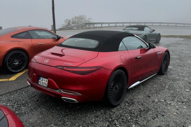 Mercedes‑Maybach SL 680 Monogram Series lộ diện trên đường chạy thử nghiệm, sẽ bàn giao vào năm sau 576089