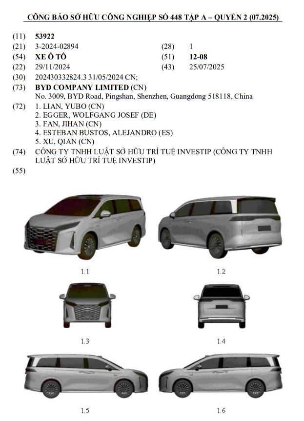 BYD M9 3