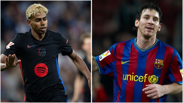 Yamal không ngừng khẳng định một điều về Messi 635563
