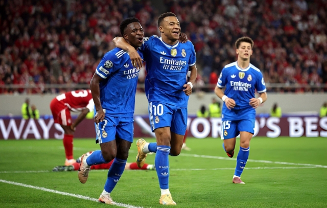 Kết quả - tỷ số Olympiacos vs Real Madrid: Không thể ngăn cản Mbappe