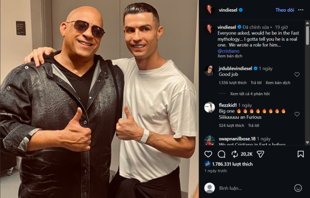 XĆ”c nhįŗn: Ronaldo Äóng phim Äược mong chį» nhįŗ„t nÄm 2026