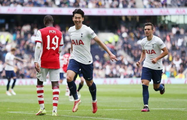 Trực tiếp Tottenham 1-0 Arsenal: Son Heung-min mở điểm 67890