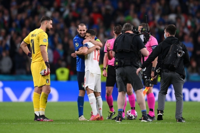 Ý vs Tây Ban Nha, Euro 2021, Chiellini, Alba