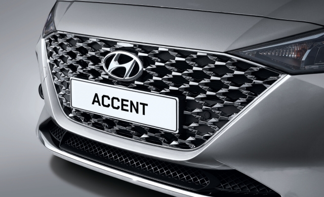 Phần đầu xe Accent 2021