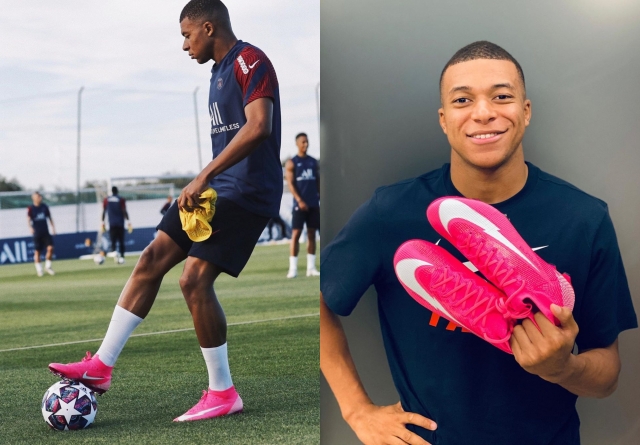 Công Phượng tập với giày đinh nhãn hiệu Mbappé 'cực độc'