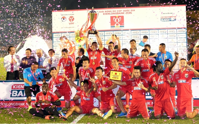 Bình Dương có 6 lần liên tiếp lọt vào bán kết Cúp Quốc gia từ năm 2014 đến nay