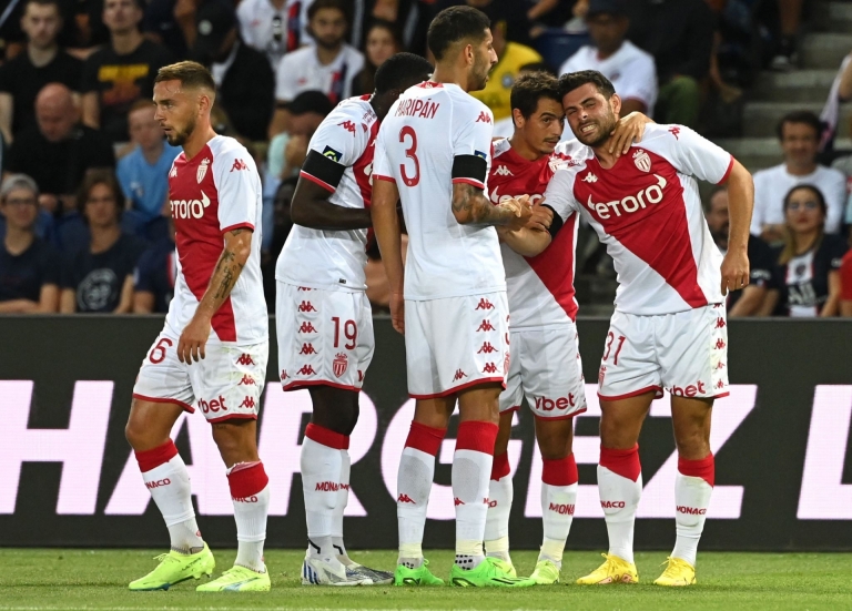 Monaco bất ngờ là đội vươn lên dẫn trước. Ảnh: GETTY