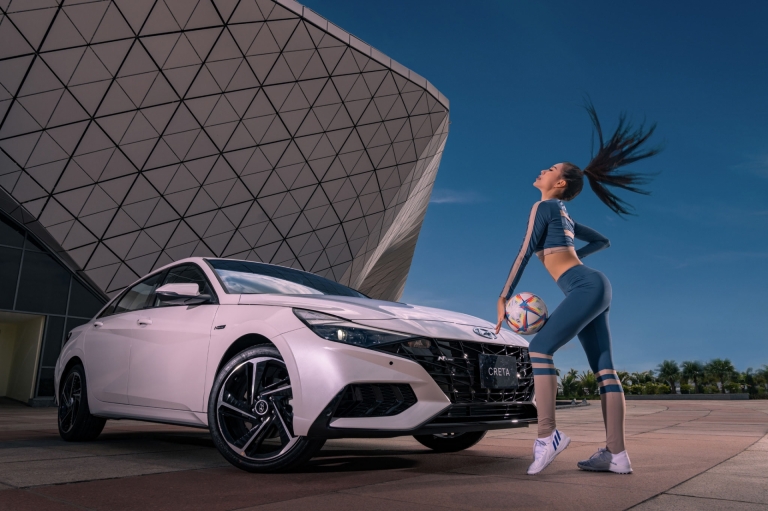 Hyundai Elantra hòa nhịp cùng World Cup 2022 