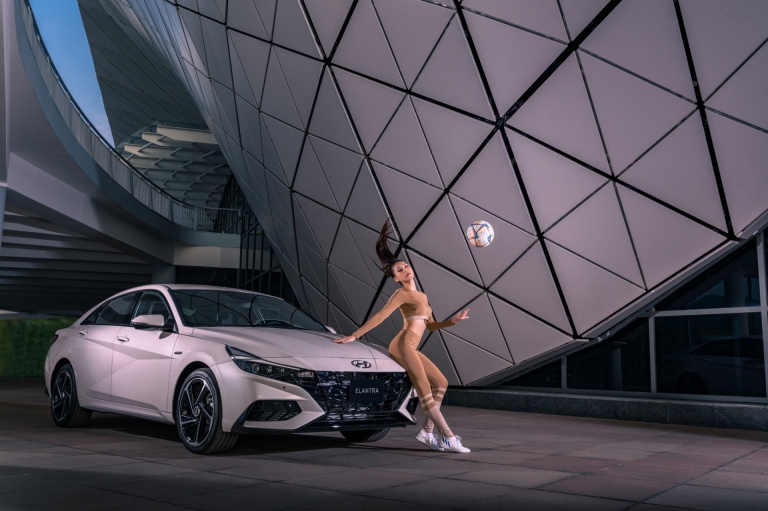 Hyundai Elantra hòa nhịp cùng World Cup 2022 