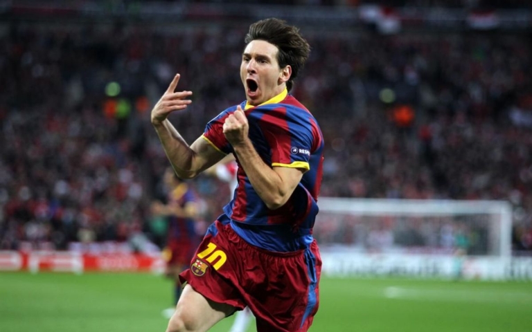 Màn trình diễn đỉnh cao của Messi trước Man United tại Champions ...