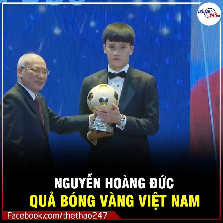 Quả bóng Vàng 2021 - Nguyễn Hoàng Đức: 'Báu vật' mới của bóng đá Việt Nam 112235