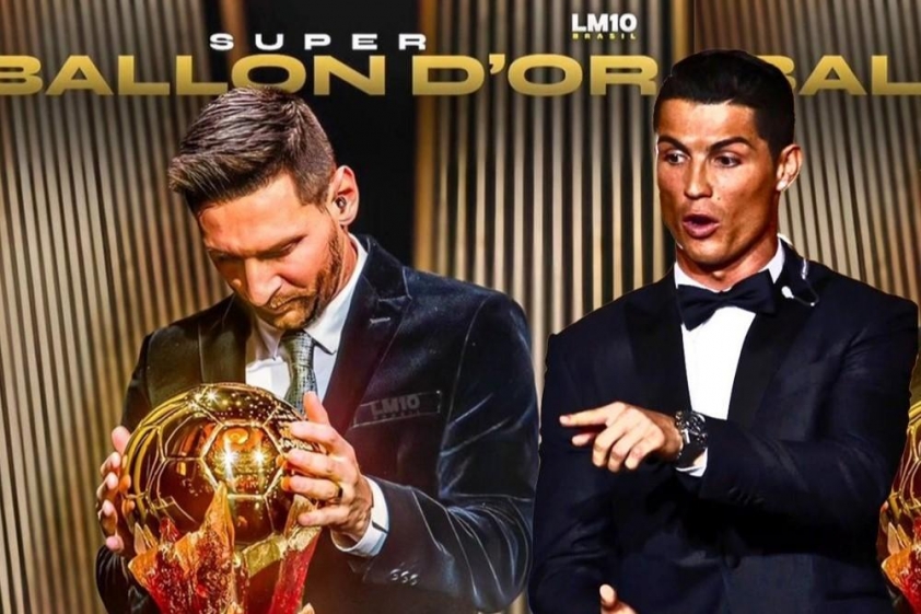 Ronaldo bất ngờ tiết lộ kết quả Quả bóng Vàng cho Messi 679233