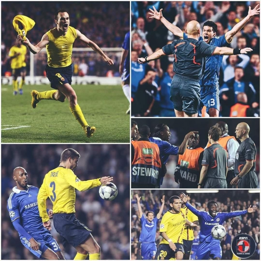 Trận đấu được coi là tranh cãi lớn trong lịch sử Champions League.