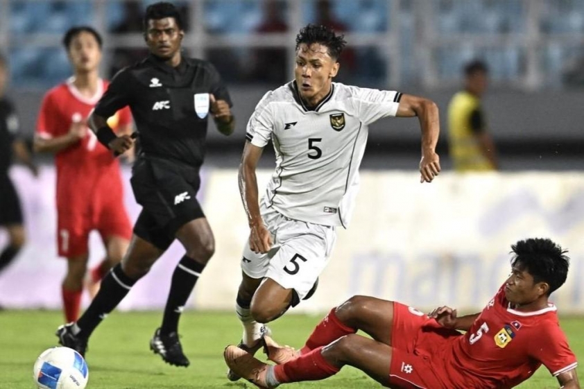 HLV U23 Indonesia tự tin đánh bại Hàn Quốc sau trận hòa Lào 6 U23 Indonesia có màn trình diễn chưa tốt trước U23 Lào