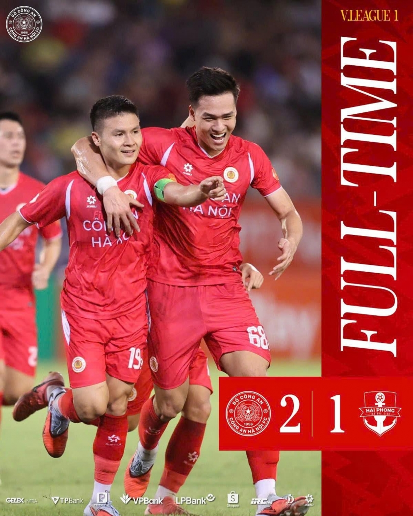 Trực tiếp CAHN 2-1 Hải Phòng: Rút ngắn tỉ số 703954