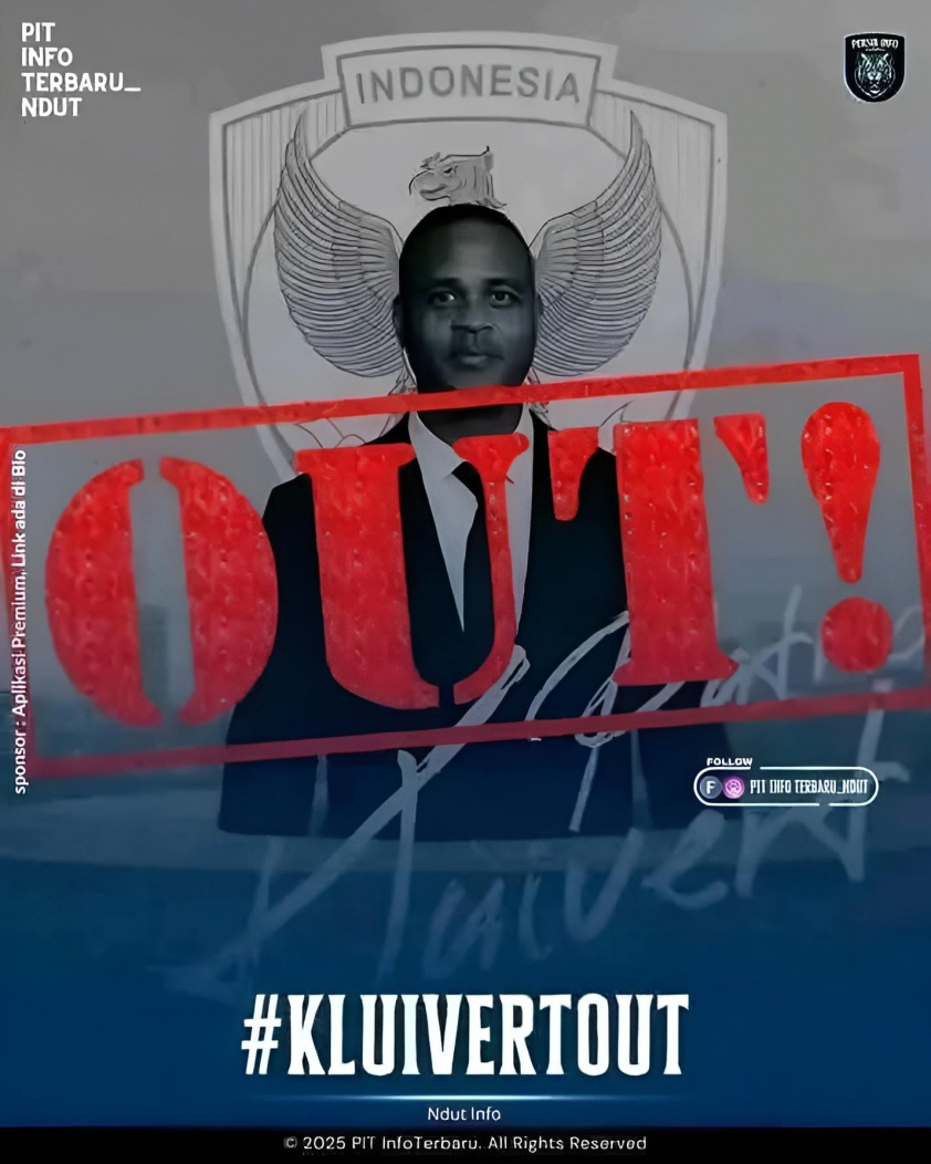 Phản ứng của CĐV Indonesia khi mất vé dự World Cup 2 Mất vé dự World Cup, CĐV Indonesia muốn sa thải ngay HLV Patrick Kluivert 720603