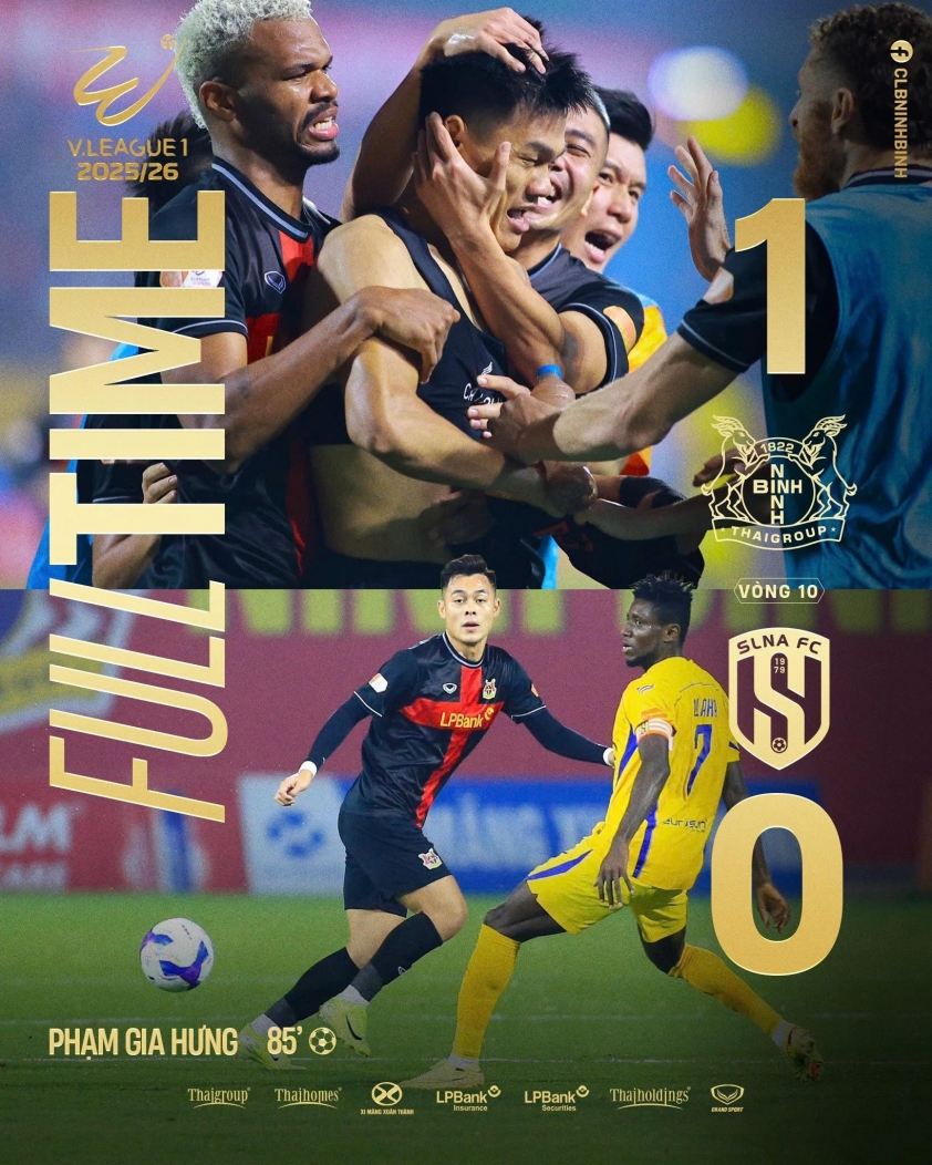 Trực tiếp Ninh Bình 1-0 SLNA: Bàn thắng những phút cuối cùng 735496