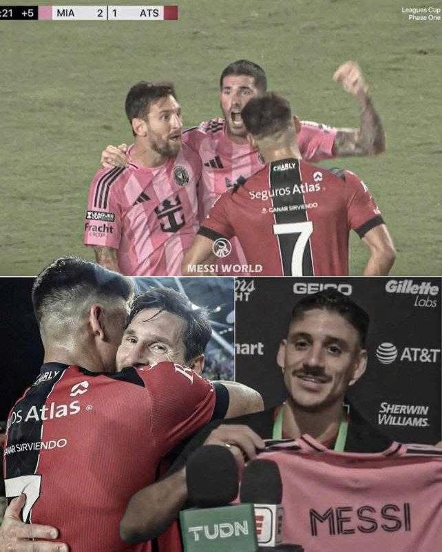 Lionel Messi thể hiện thái độ với đối thủ khi ăn mừng bàn thắng 675680