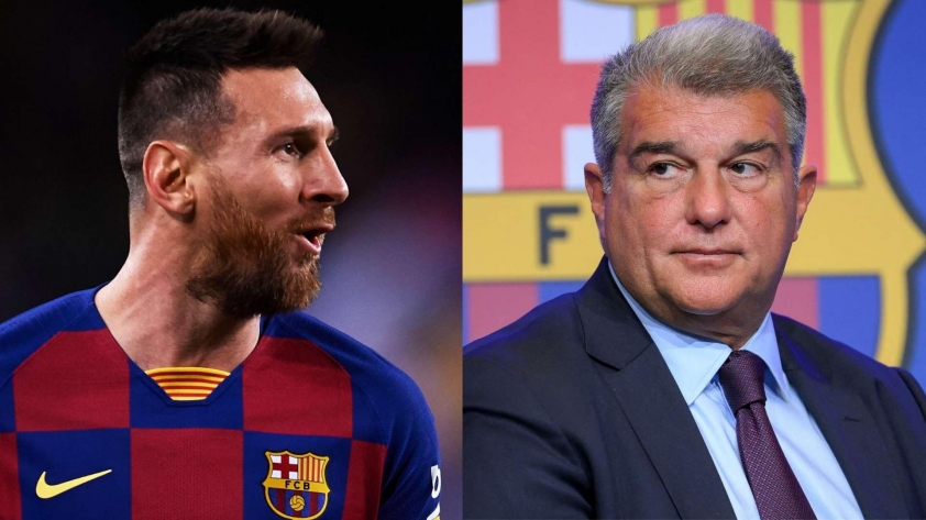 Chủ tịch Barcelona chia sẻ quan điểm về cuộc tranh luận giữa Messi và Yamal 676045