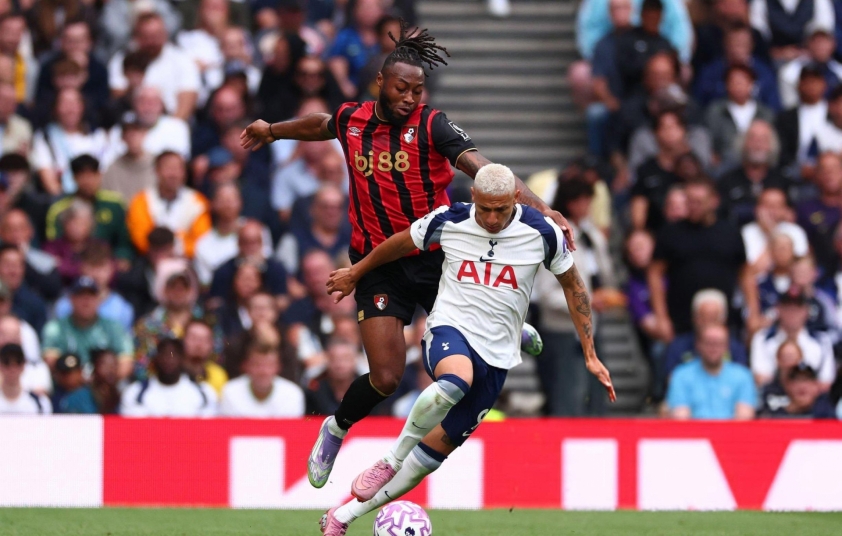 Tottenham thất bại cay đắng trước Bournemouth trong thế bế tắc 5 Kết quả, tỷ số