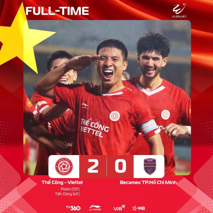 Đội trưởng U23 Việt Nam chia sẻ sau khi giúp Thể Công Viettel giành thắng lợi