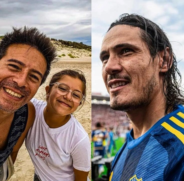 HÀNH ĐỘNG ĐẸP: Cavani cứu mạng con gái bạn thân ngay trong đêm 703212