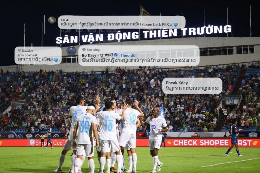 CĐV Campuchia náo nức phản ứng sau thất bại của Svay Rieng trước Nam Định 5 CĐV Campuchia đồng loạt phản ứng khi Svay Rieng thất bại trước Nam Định 711091