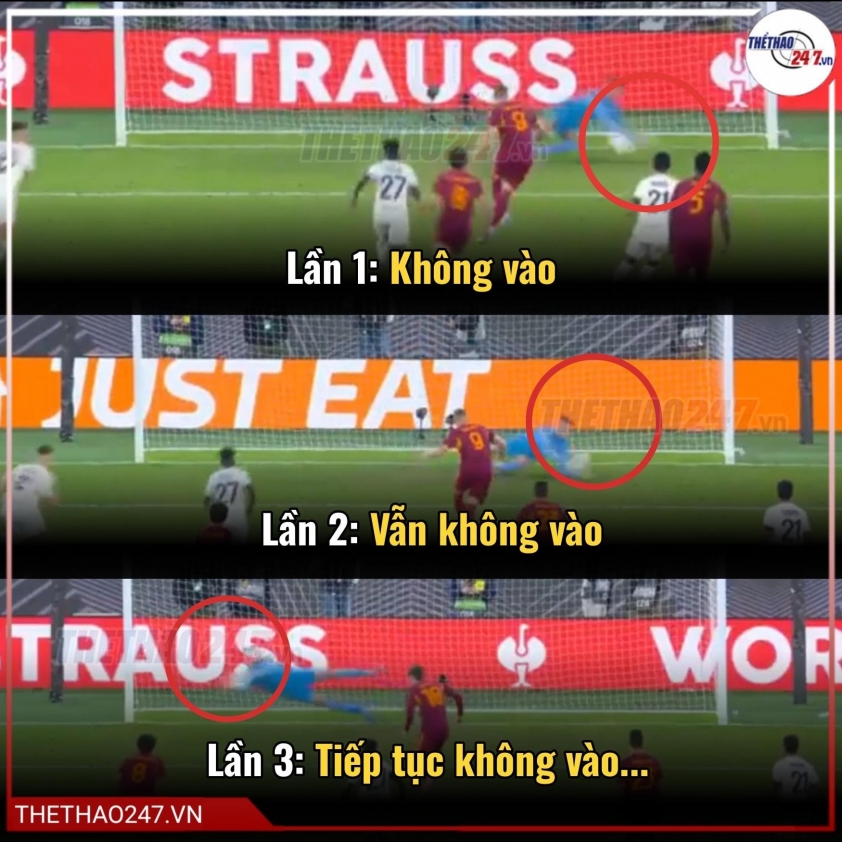 HLV bất ngờ khi học trò bỏ lỡ 3 quả penalty liên tiếp 4 HLV xửng sốt khi học trò tạch 3 quả penalty
