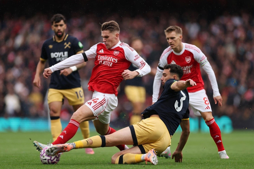 Arsenal thắng nhẹ nhàng, chiếm ngôi đầu bảng Premier League 3 Trực tiếp Arsenal vs West Ham, 21h00 hôm nay 4/10 716397