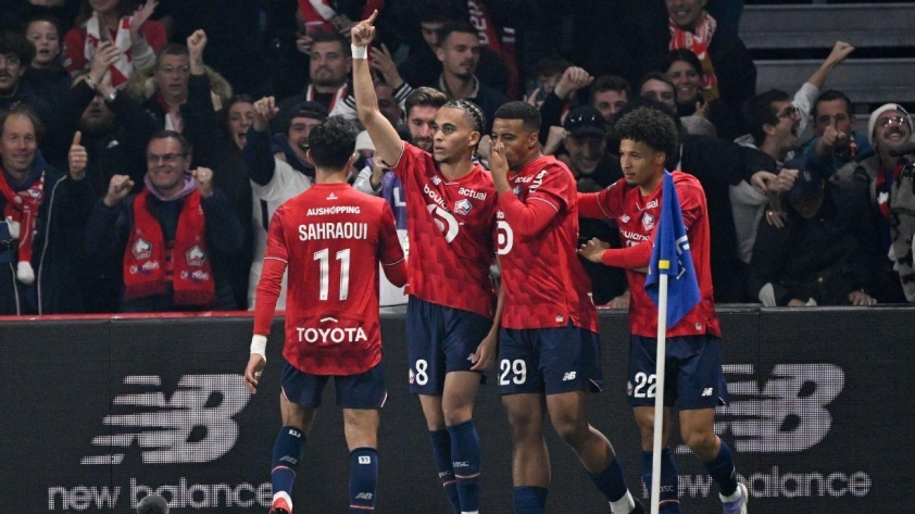 Ethan Mbappe tỏa sáng giúp Lille có được 1 điểm trước PSG (Ảnh: GOAL)