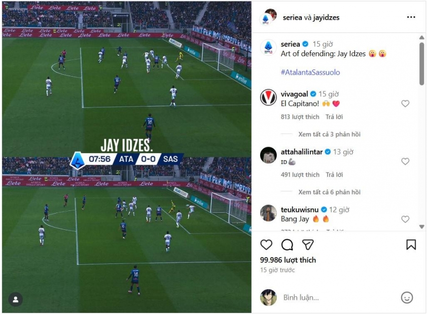 Cầu thủ Indonesia gây ấn tượng mạnh, báo chí Ý khen ngợi hết lời 5 Cầu thủ Indonesia tỏa sáng, được báo chí Ý hết lời khen ngợi 738379