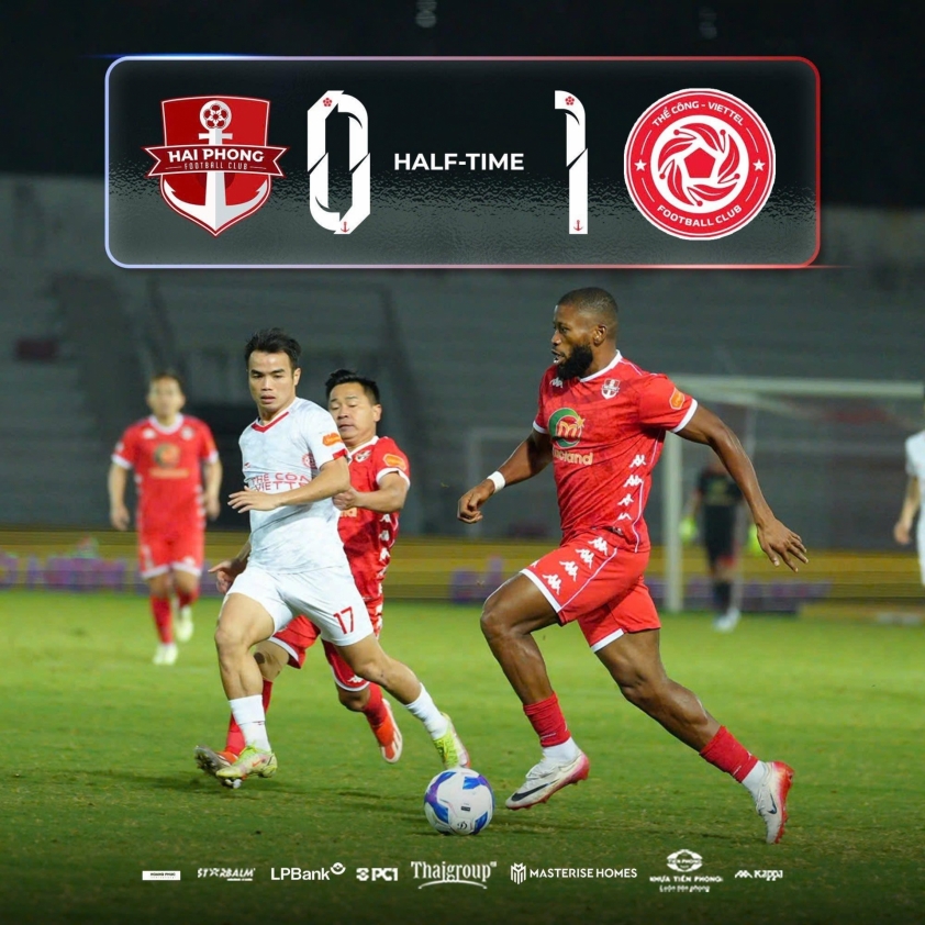 Trực tiếp Hải Phòng 0-1 Viettel: Lucao ghi bàn vào lưới đội bóng cũ 787907