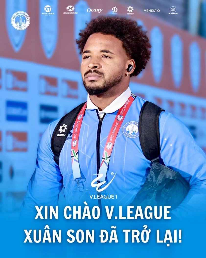 Xuân Sơn hỏng phạt đền trong ngày trở lại V-League 4 622775760_1550444496623431_67451