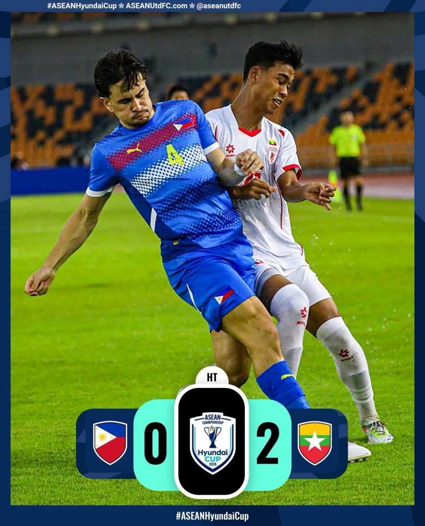 Trực tiếp Philippines 0-2 Myanmar: Nhân đôi cách biệt 874835
