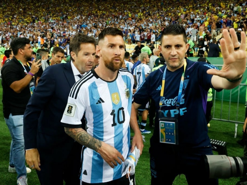 Messi: 'Họ đánh gia đình chúng tôi, điều đó từng xảy ra ở Libertadores' 360412