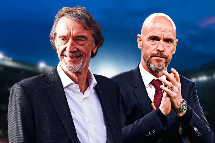 Jim Ratcliffe đưa ra quan điểm của BLĐ về việc sa thải Ten Hag 472965