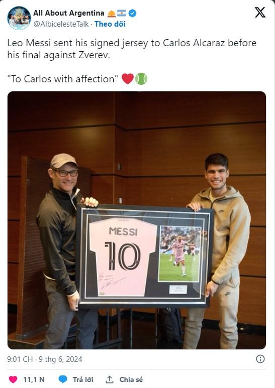 Lionel Messi gives a super special gift to real Madrid fan 478222