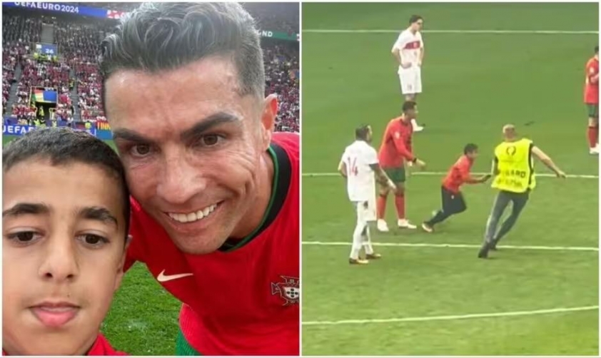 UEFA announces punishment for boy taking photo with Ronaldo at Euro 2024 486071