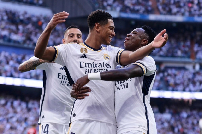 Vinicius Junior tuyên bố 'chân ái' mới của Real Madrid, ghi bàn sánh ngang Ronaldo 338335