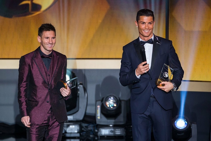 There appears a 'equal' factor with Messi at the 2023 Golden Ball, making Mbappe and Haaland jealous 349235