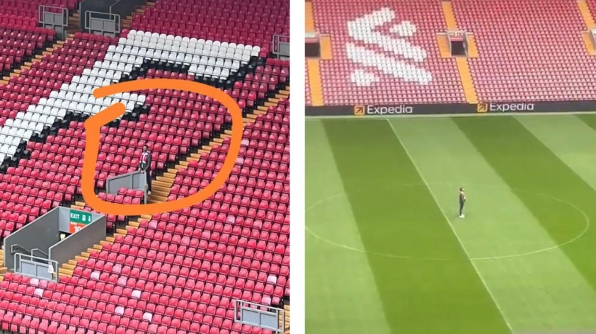 Jurgen Klopp appeared alone at Anfield before his farewell to Liverpool 462700