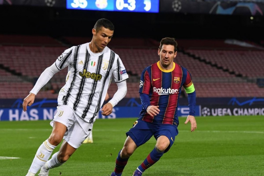 Xa muôn trùng khởi, Messi vẫn tỏ ra 'quan tâm' Ronaldo 336204