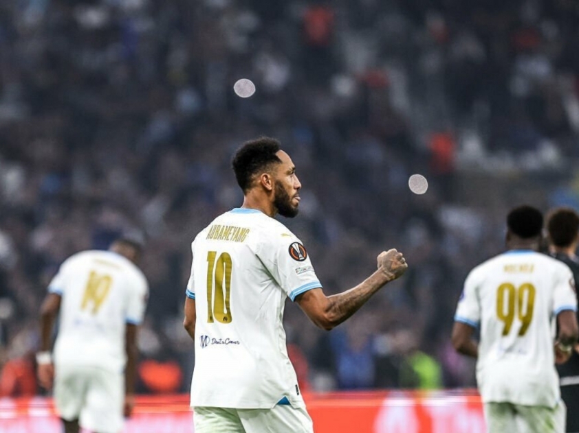 Aubameyang lập hattrick, Marseille giành vé đi tiếp tại cúp C2 với ngôi đầu bảng B 365311
