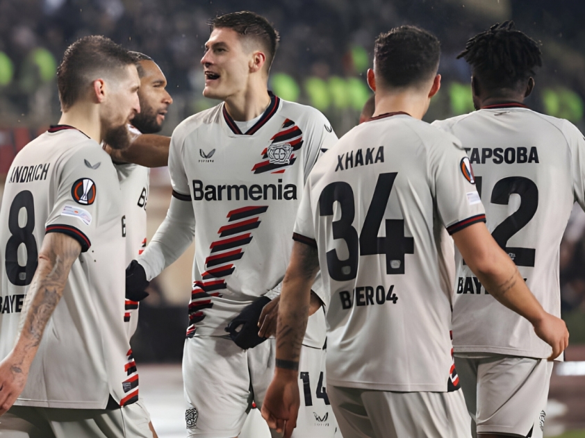 Hiệp 2 bùng nổ, Leverkusen có trận hòa đầy khó khăn tại vòng 1/8 Europa League 418019