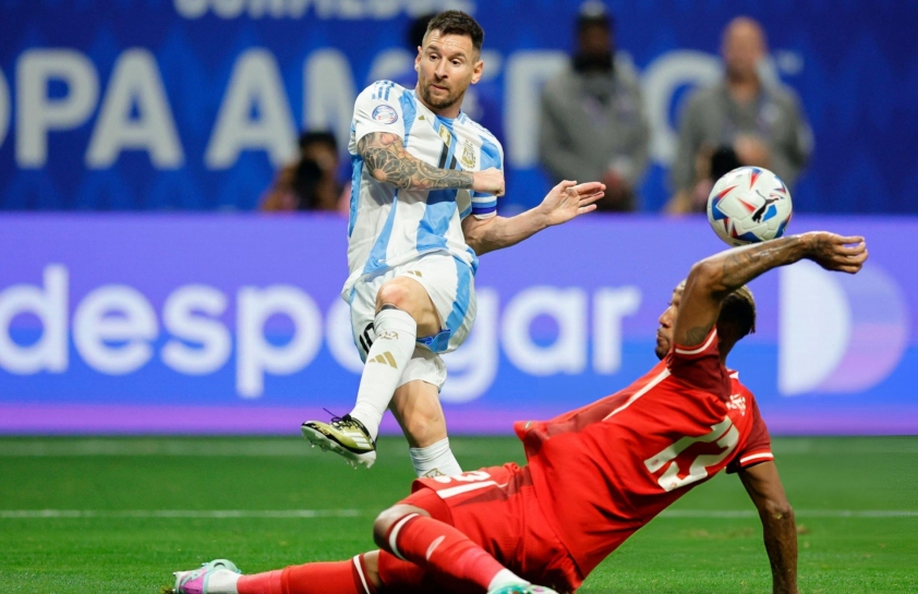 Messi makes a highlight, Argentina gets 3 full points on the opening day of Copa America 484768