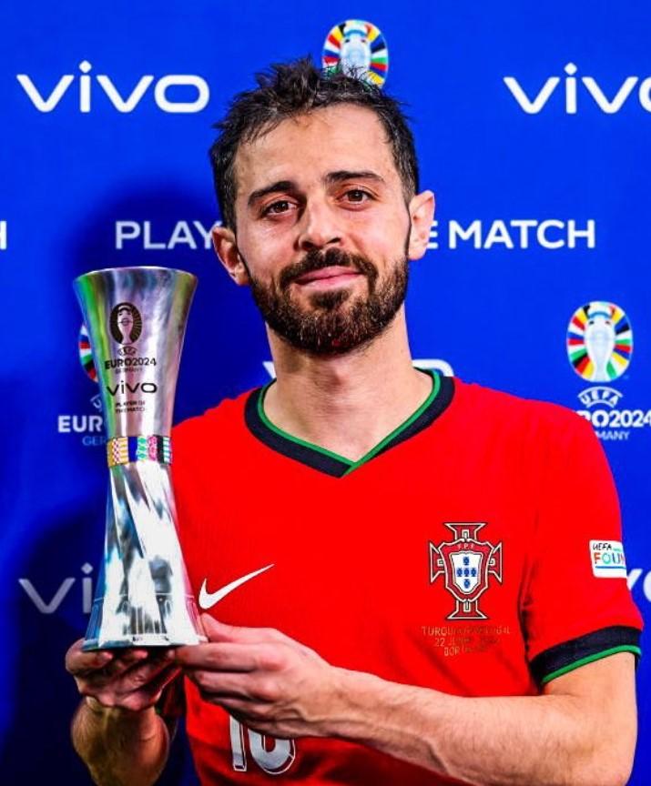 Bernardo Silva tỏa sáng, Bruno gây tranh cãi: Cuộc chiến thành Manchester tại Euro 2024 485819