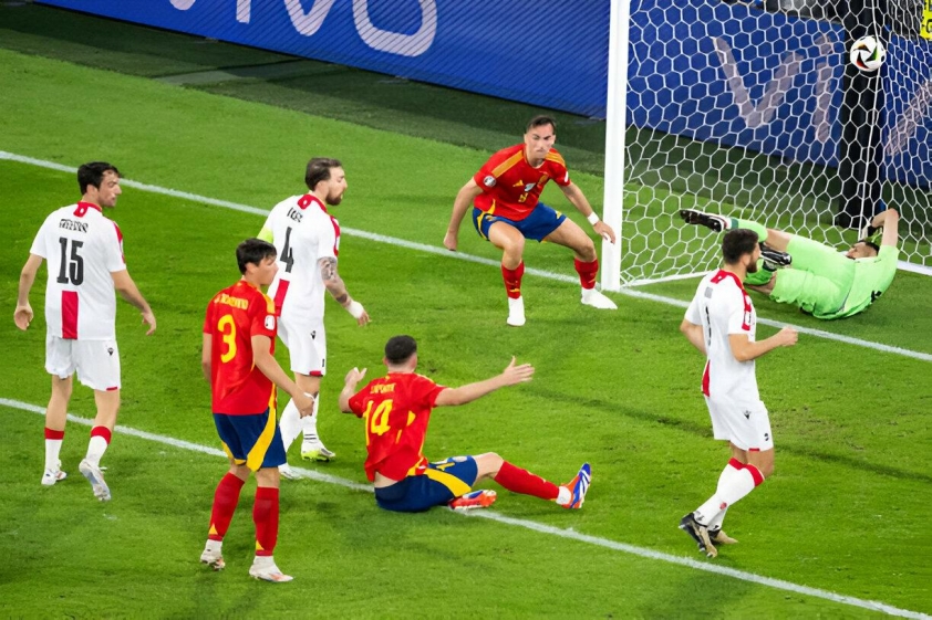Thắng đậm Georgia, Tây Ban Nha thẳng tiến Tứ kết Euro 2024 490413