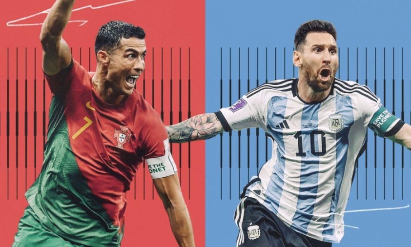 Batalla de tiros libres: Ronaldo, Messi y el verdadero 'rey' 492436