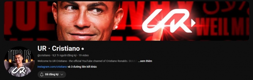 Cristiano Ronaldo sẽ kiếm được bao nhiêu từ kênh Youtube của mình? 516603